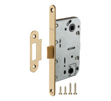 Защелка врезная PL96WC-50/BL SSG (сатин.золото)