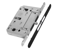 Магнитная защелка регулируемая WC Touch B06502.50.93 (черный) с лицевой планкой B01120.33.93