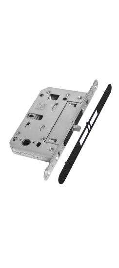 Магнитная защелка регулируемая WC Touch B06502.50.93 (черный) с лицевой планкой B01120.33.93