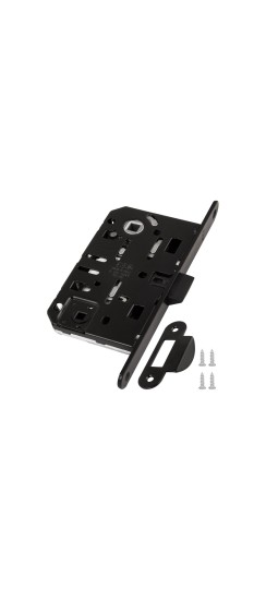 B01102.50.93.567 Защелка врезная WC (черный) MEDIANA EV. (инд.упак+B01000.13)