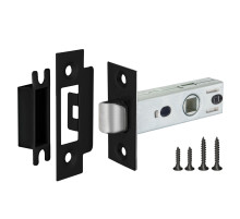 Защелка врезная METL45-8 ( L45-8) BL черный