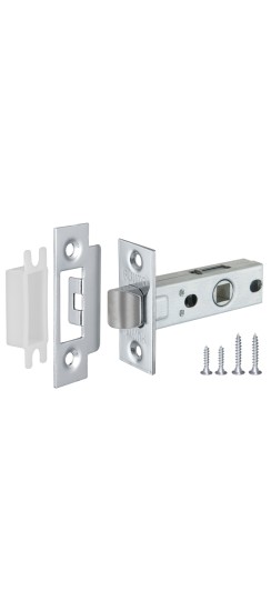 Защелка врезная METL45-8 ( L45-8) CP хром