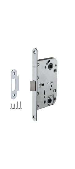 Защелка врезная PL96WC-50/BL AL (алюминий)