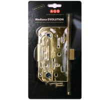 B01102.50.12.567 Защелка врезная WC (антич. бронза) MEDIANA EV. (инд.упак+B01000.13)