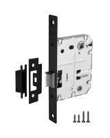 Защелка врезная METL72-50 ( L72-50) BL черный