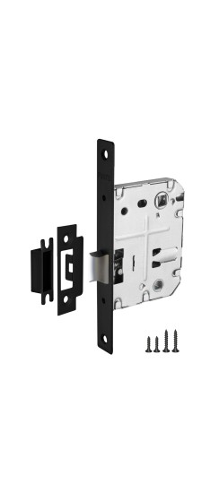 Защелка врезная METL72-50 ( L72-50) BL черный