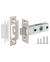 Защелка врезная METL45-8 ( L45-8) SN мат.никель