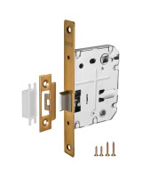 Защелка врезная METL72-50 ( L72-50) CFB кофе глянец