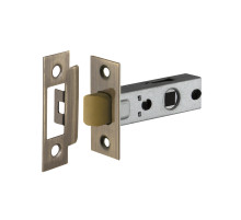 Защелка врезная PLASTLP45-8 (LP45-8) ABG зеленая бронза