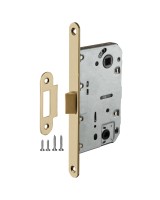 Защелка врезная PLASTLP96WC-50 SSG сатин.золото