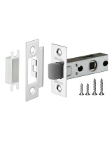 Защелка врезная PLASTP12-45-25 (P12-45) CP хром