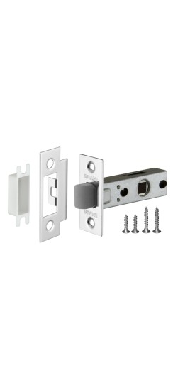 Защелка врезная PLASTP12-45-25 (P12-45) CP хром