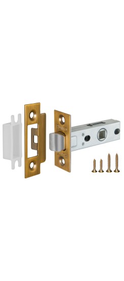 Защелка врезная METL45-8 ( L45-8) CFB кофе глянец