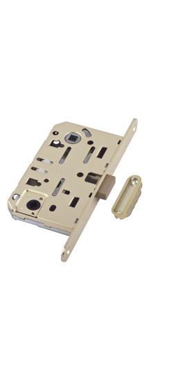 B06102.50.23.640 Защелка врезная WC (мат. лат.) MEDIANA POLARIS с отв. планкой (скин)