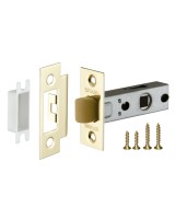 Защелка врезная PLASTP12-45-25 GP золото