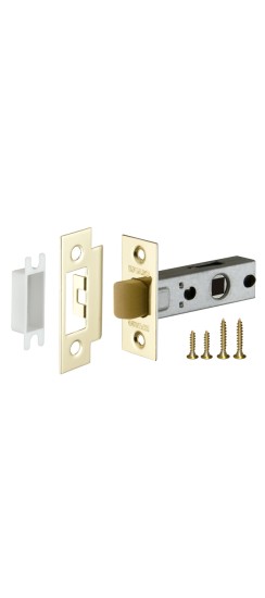 Защелка врезная PLASTP12-45-25 GP золото