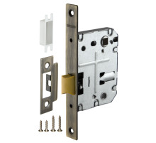 Защелка врезная PLASTP72-50 (P72-50) AB бронза