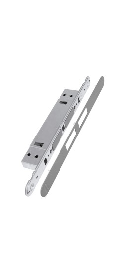 Магнитная защелка регулируемая Touch B01120.30.78 (серый) с лицевой планкой B01120.31.34