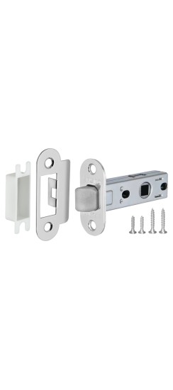 Защелка врезная PLASTP22-45-25 CP хром