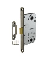 Защелка врезная PLASTLP96WC-50 AB бронза