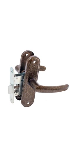 Защелка врезная ЗЩ1-45А (медь антик)