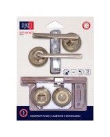 Комплект ручек с защелкой c запиранием LM/A SET72R.TL54.POLO/HD ABG-6 бронза