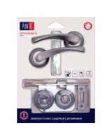 Комплект ручек с защелкой c запиранием LM/A SET72R.TL54.CRONA/HD GR-23 графит