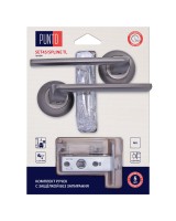 Комплект ручек с защелкой без запирания LM/A SET45R.TL54.SPLINE/HD GR-23 графит