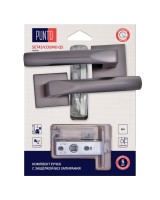 Комплект ручек с защелкой без запирания LM/A SET45K.QS52.COSMO/HD GR-23 графит