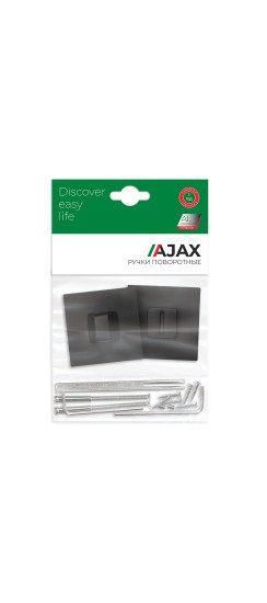 Ручка поворотная BK6.K.JS51 (BK6 JS) BL-24 черный