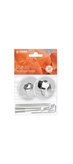 Ручка поворотная BK6.R.SLR52 (BK6 SLR) CP-8 хром