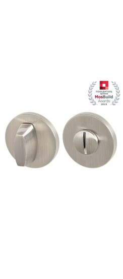 Ручка поворотная BK6.R.URS52 (WC-BOLT BK6 URS) SN-3 матовый никель