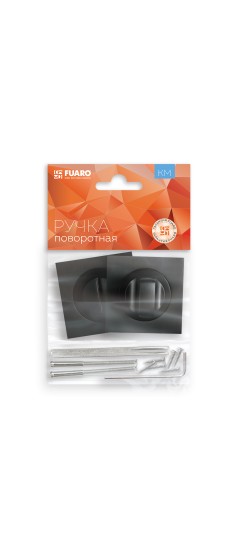 Ручка поворотная BK6.K.KM52 (BK6 KM) BL-24 черный