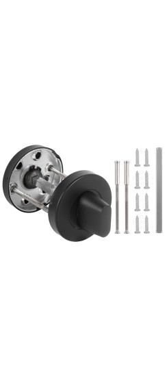 Ручка поворотная BK6.R.DSS201-02 (DSS-02-BK6) (INOX 201) BLACK