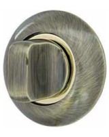 Ручка поворотная BK6.R.LD54 (BK6) AB/GP-7 бронза/золото