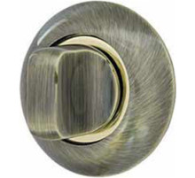 Ручка поворотная BK6.R.LD54 (BK6) AB/GP-7 бронза/золото