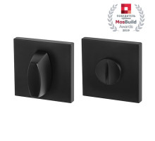 Ручка поворотная BK6.K.USS52 (WC-BOLT BK6 USS) BL-26 черный