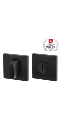 Ручка поворотная BK6.K.USS52 (WC-BOLT BK6 USS) BL-26 черный