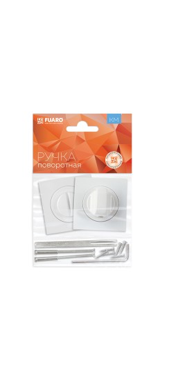 Ручка поворотная BK6.K.KM52 (BK6 KM) WH-19 белый