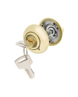 Ручка поворотная с фиксацией ключом BK6.FIX.JR GP-5 золото