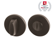 Ручка поворотная BK6.R.URS52 (WC-BOLT BK6 URS) BPVD-77 вороненый никель