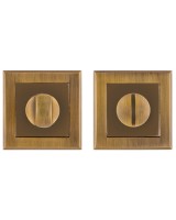 Ручка поворотная BK6.K.QL52 (BK6 QL) CF-17 кофе