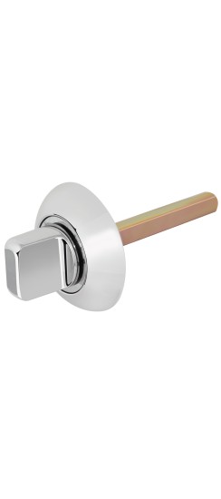 Ручка поворотная BKW8x75.R.AR54 PLASTIC (BKW8 AR) CP-8 хром