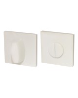 Ручка поворотная BK6.K.USS52 (WC-BOLT BK6 USS) WH-19 белый