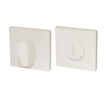 Ручка поворотная BK6.K.USS52 (WC-BOLT BK6 USS) WH-19 белый