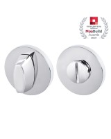 Ручка поворотная BK6.R.URS52 (WC-BOLT BK6 URS) CP-8 хром