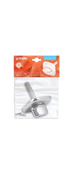 Ручка поворотная BKW8x75.K.XL62 (BKW8x75 XL) BL-24 черный