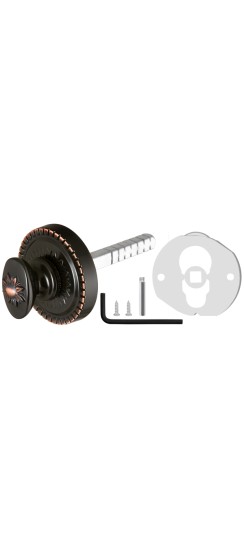 Ручка поворотная BKW8.R.CL55 (BKW8/CL) ABL-18 темная медь