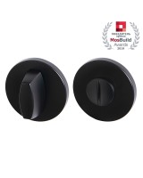 Ручка поворотная BK6.R.URS52 (WC-BOLT BK6 URS) BL-26 черный