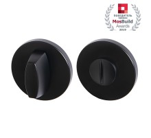 Ручка поворотная BK6.R.URS52 (WC-BOLT BK6 URS) BL-26 черный